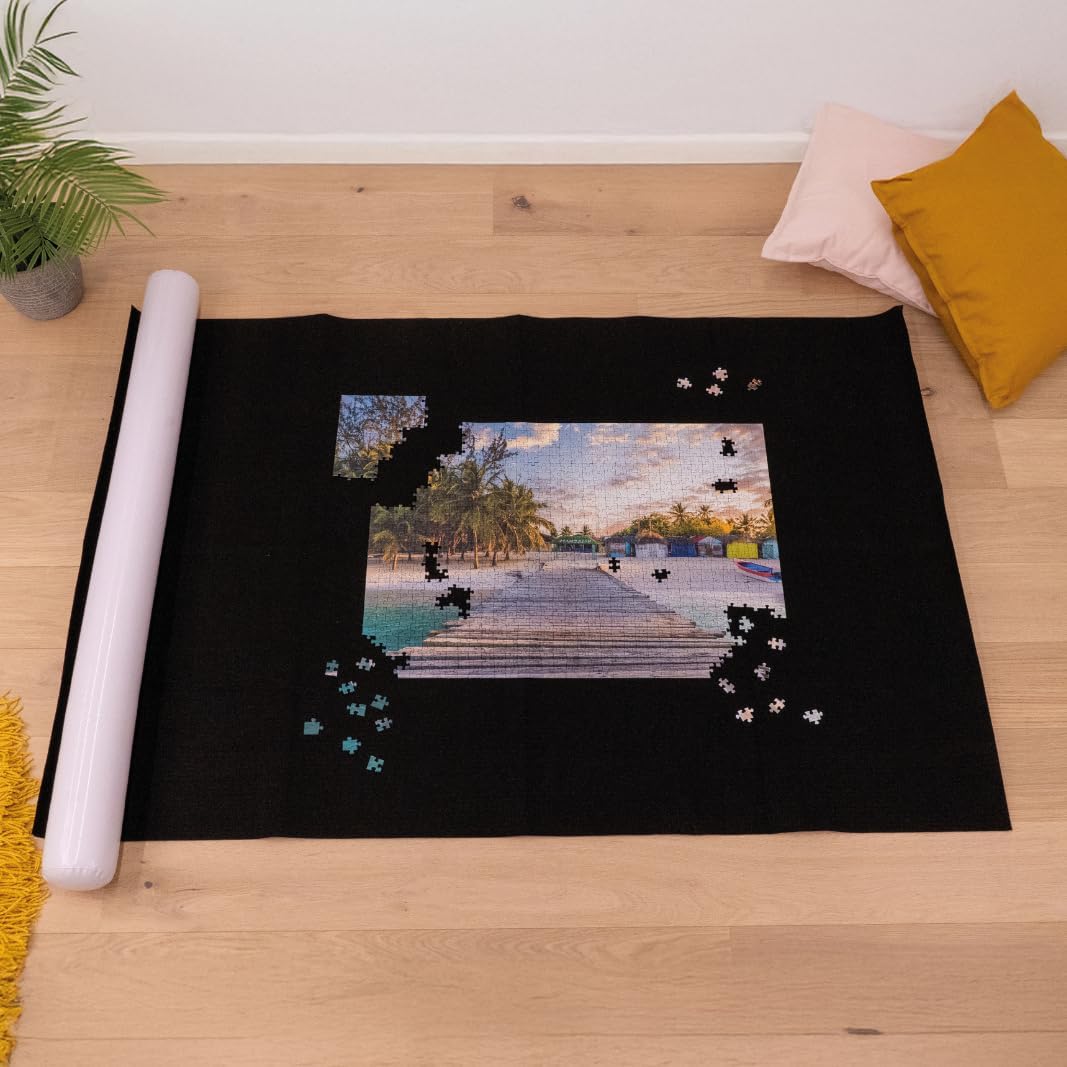 Ravensburger Puzzle Roll & Go XXL - Puzzlematte für Puzzles mit bis zu 3000 Teilen, Puzzleunterlage zum Rollen, Praktisches Zubehör zur Aufbewahrung von Puzzles