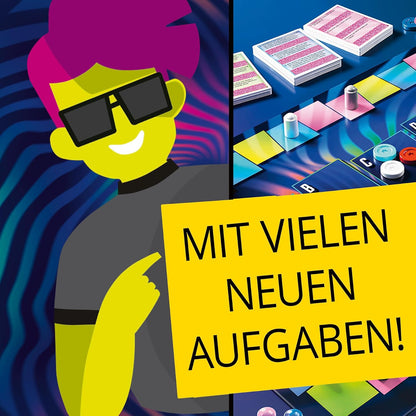 Ravensburger 26845 - Nobody is Perfect - Silvesterspiel, Kartenspiel für die ganze Familie, Spiele für Erwachsene, Gesellschaftsspiele, Brettspiele für 3-10 Spieler, ab 14 Jahren