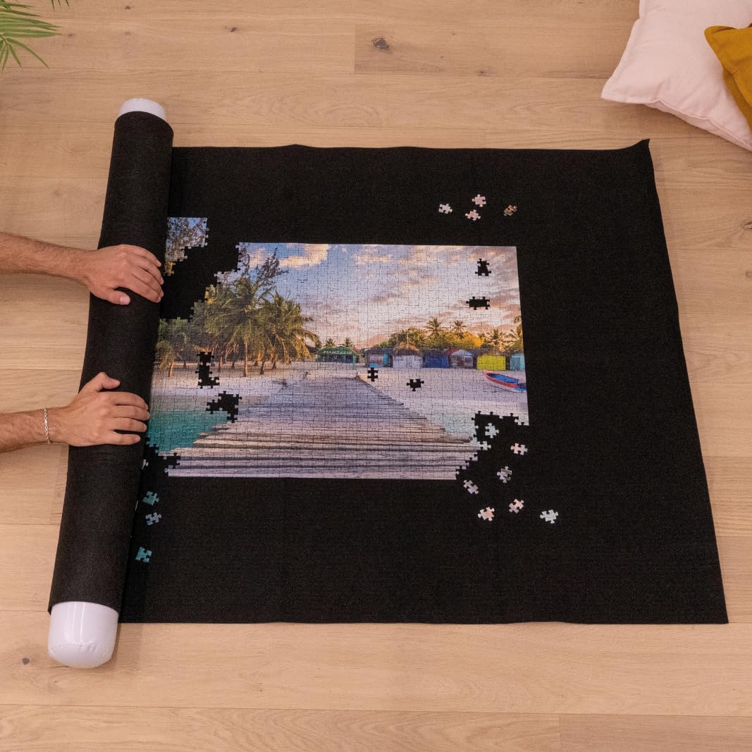 Ravensburger Puzzle Roll & Go XXL - Puzzlematte für Puzzles mit bis zu 3000 Teilen, Puzzleunterlage zum Rollen, Praktisches Zubehör zur Aufbewahrung von Puzzles